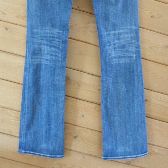 Rock Revival Blake Light Blue Denim Straight Boot Leg Jeans Size 29 Long Tall - Picture 9 of 14